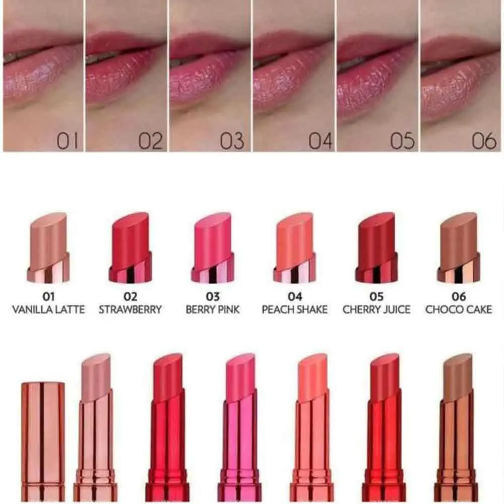 Golden Rose GLOW KISS TINT LIP BALM VANILLA ALL.webp