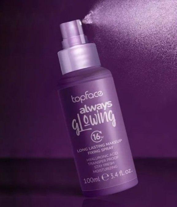 [8681217252424] Topface Always Glowing 16hr Long L.Makeup Fixing Spr