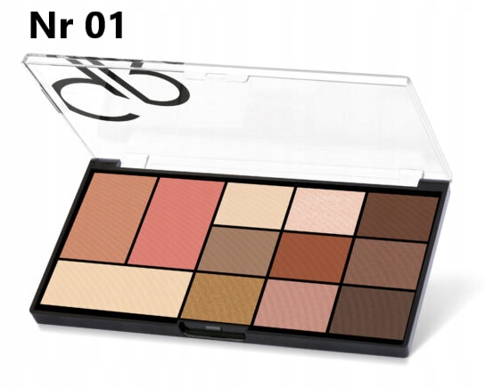 [8691190966607] Golden Rose CITY STYLE FACE&EYE.PALET (N.1 W.NUDE)